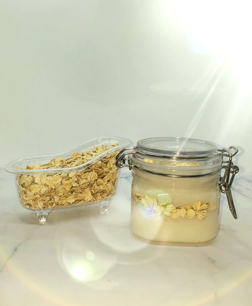 Oats Milk and Honey Sugar Scrub